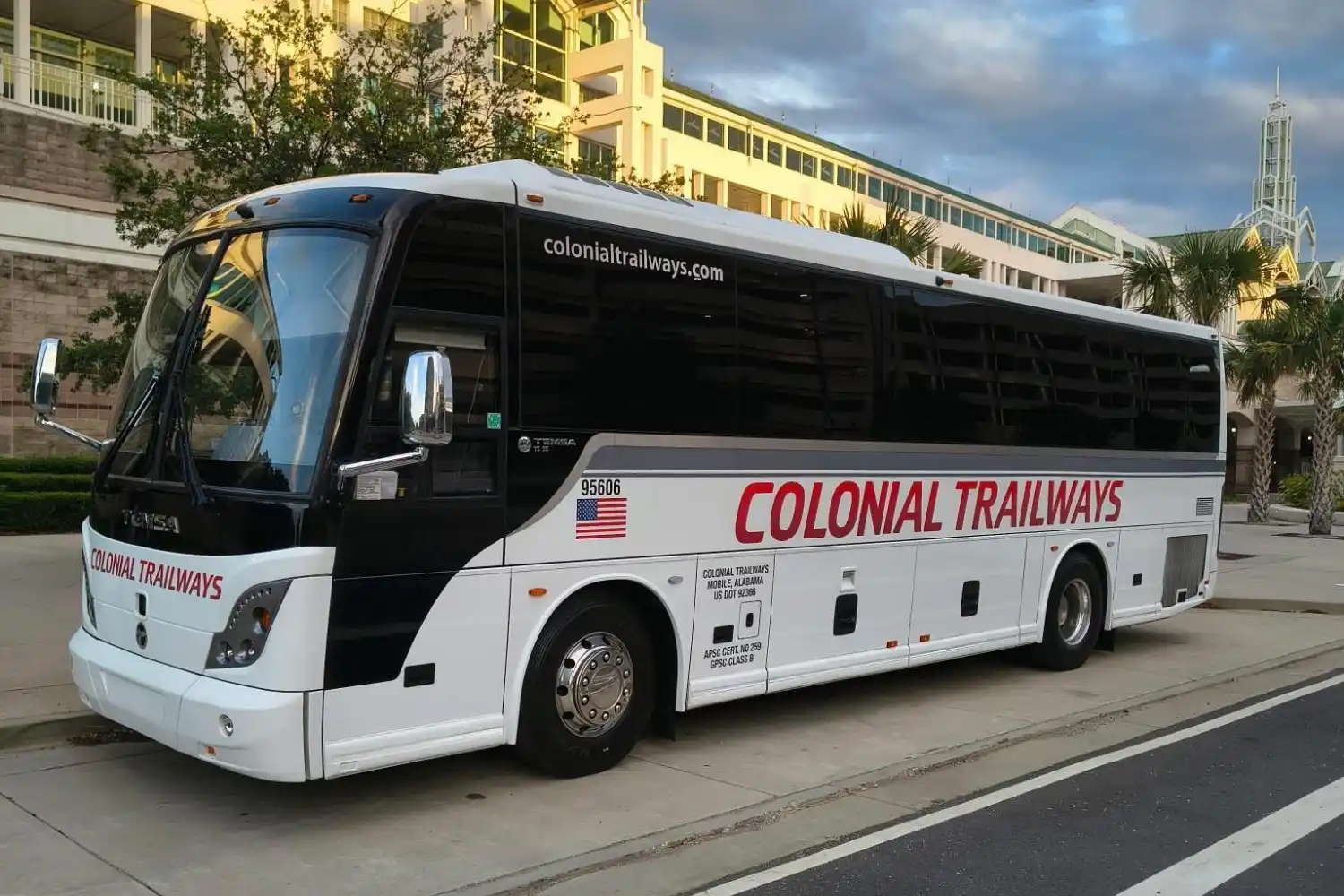 40-Passenger Charter Bus